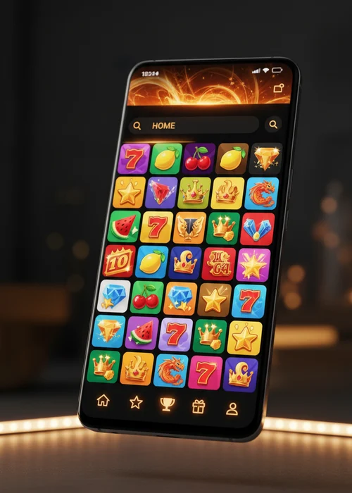 Golden Fortune Casino homepage showcasing welcome bonus, popular crypto games, and quick deposit options for players.